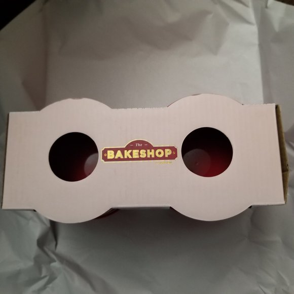 The Bakeshop Ramekins - Set of Four - Heart Embossed Pattern - Picture 2 of 5